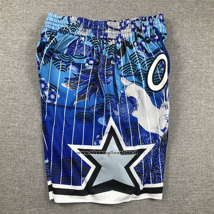Pantaloncini Orlando Magic Lunar New Year Mitchell & Ness Just Don Blu